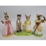 3 Royal Doulton Bunnykins Nursery Rhyme figurines.