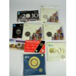 Selection of Uncirculated Cupro Nickel UK Coins. All in sealed display cards. See photos.