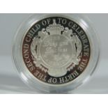 Royal Mint 2015 UK Silver Proof Five Pound Coin 'The Royal Birth' Ltd Edition 1571 of just 9,500