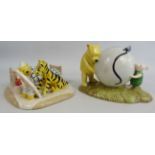 2 Royal Doulton winnie the Pooh figurines one which is limited edition.