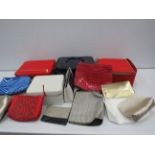 Large selection of Estee Lauder make up cases and bags