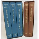 Folio Society Pax Britannica James Morris 2 book set and Thesiger in Arabia 2 book set.