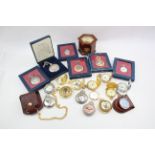 20 x Assorted Gents Collectors POCKET WATCHES Quartz Inc. Assorted Designs Etc. 975949