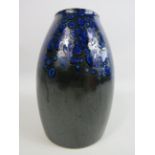 Vintage West German Pottery vase Scheurich Amamo fat lava. Approx 19cm tall.