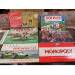 Selection of vintage boxed games