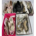 5 Pairs of Ladies Designer shoes, Cerutti, Magrit, Rebbeca Sanver. Sizes 38 and 39.