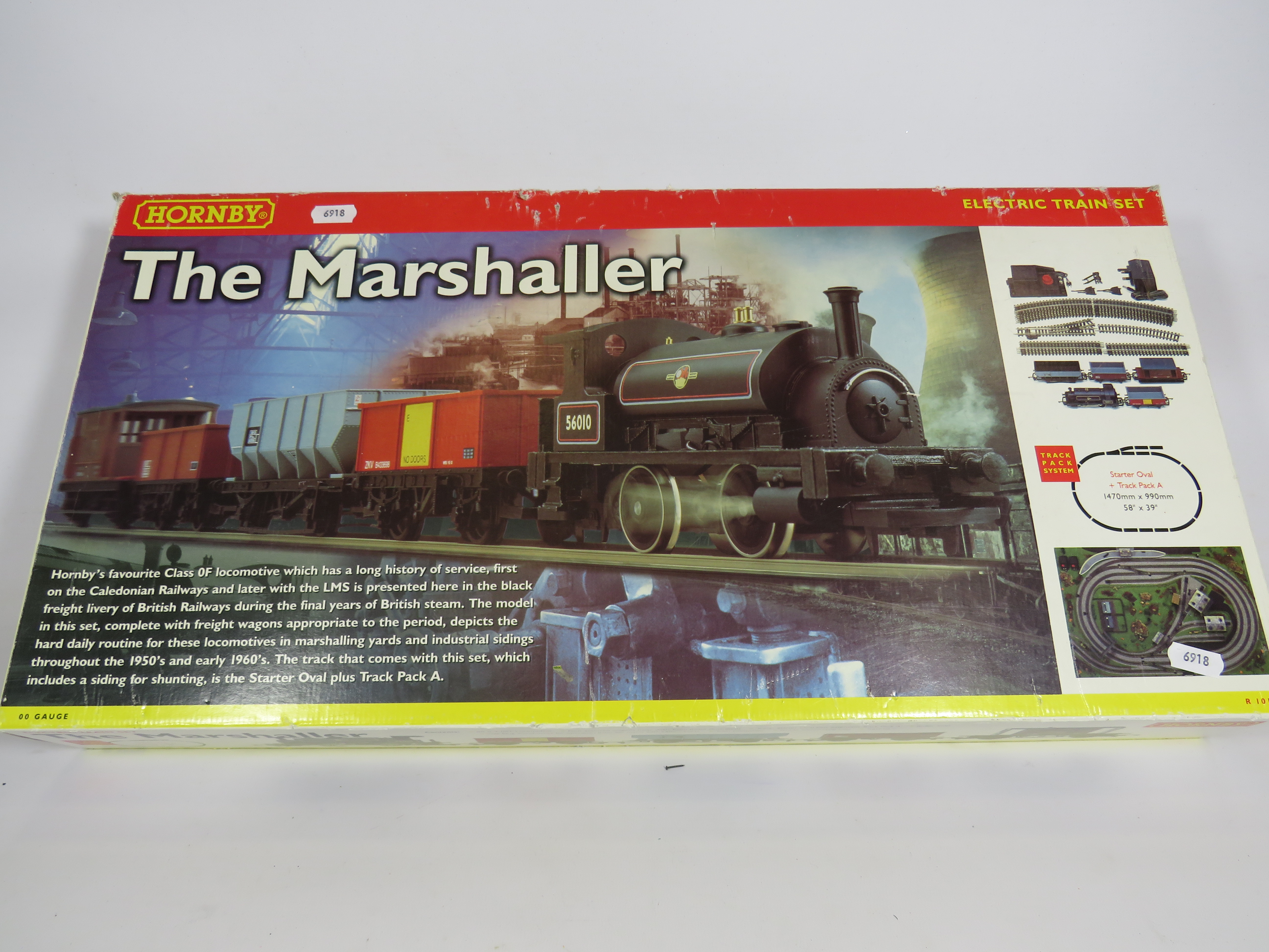 Hornby Electric Train set 'The Marshaller' with original box in mostly complete condition together