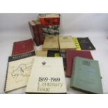 Selection of vintage books relating to the Iron and Steel industry.