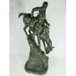 Large Bronze 'Mountain Man' Reproduced under licence from 'The Western Art Bronze Company' by