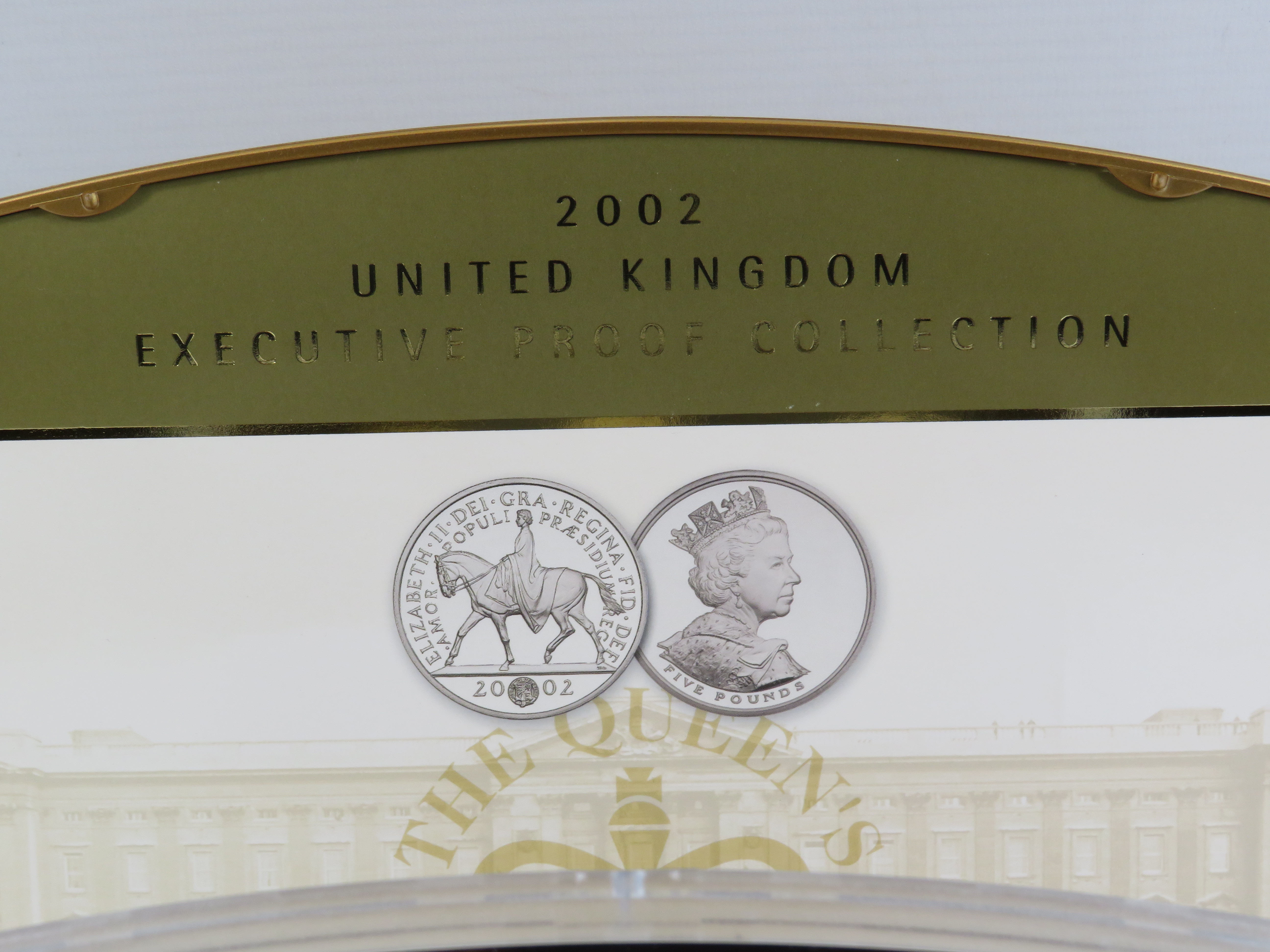 2002 United Kingdom Royal mint executive coin collection of the Golden Jubilee. - Image 2 of 4