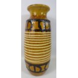 West German Scheurich Keramik floor vase, approx 41cm tall