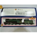 Bachmann Railway 00 Scale Branchline Model of a Double Chimney V2 6090322 BR Green Class 6--2-6-2.