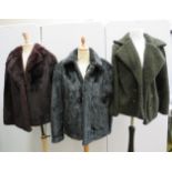 3 Ladies winter coat 2 which are faux fur see pics. Sizes 10 to 12.