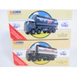 Two boxed and unused Corgi Classic Trucks. ERF & Atkinson Cylindrical Tankers. See photos.