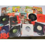 40 plus original 1960's/70's vinyl 45s to include some childrens records.