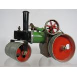 Vintage Mamod steam roller in playworn condition. See photos.