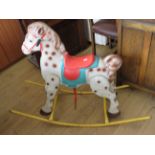 1950's Mobo rocking horse of tinplate construction