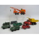 Small selection of Matchbox Lesney playworn diecast vehicles.