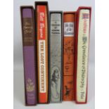 Five Folio Society books see pics for titles.