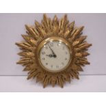 Smiths Quartz wall clock