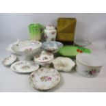 Large mixed ceramics lot including Slyvac, Beswick, Hammersly etc,