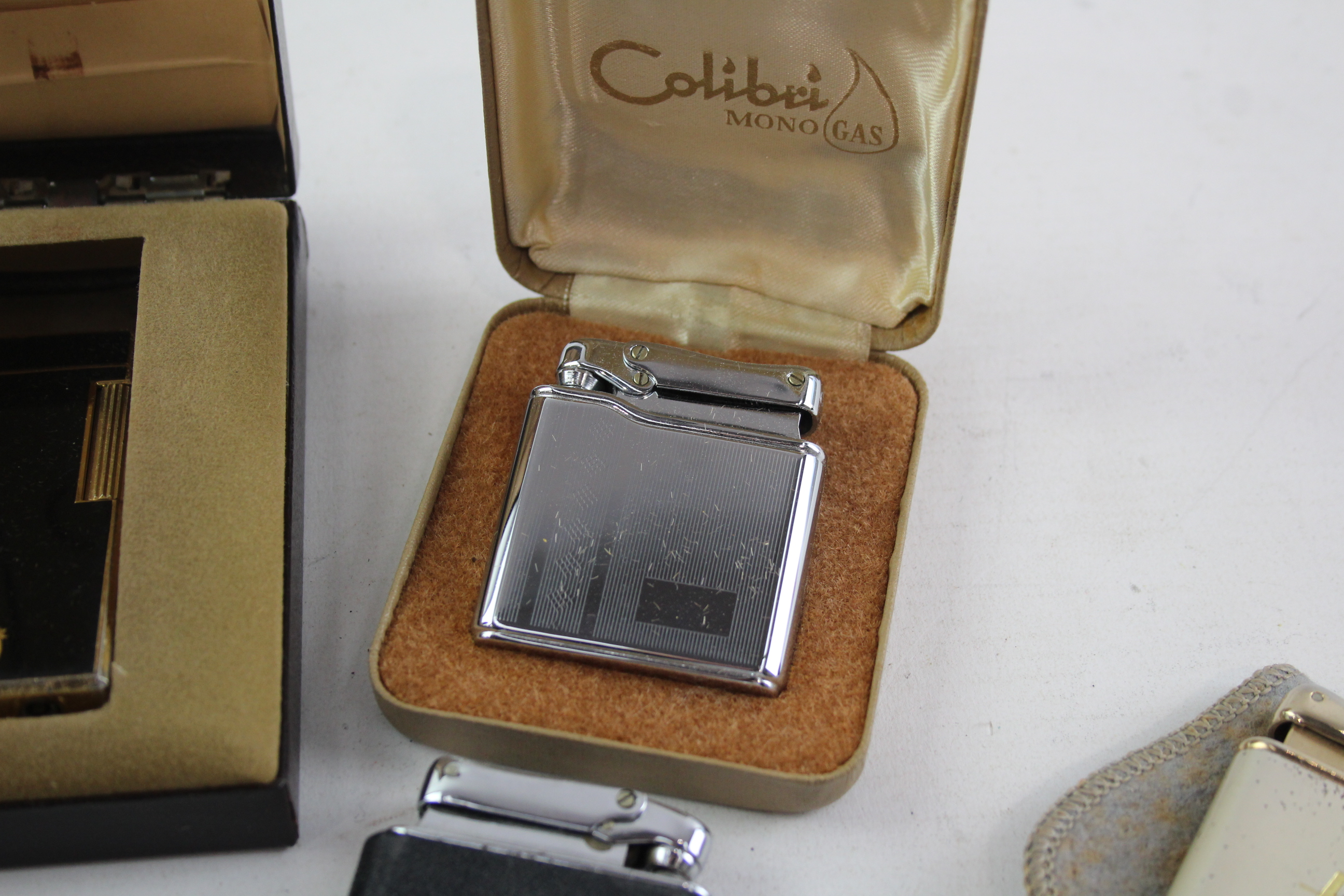 13 x Assorted Vintage COLIBRI Cigarette Lighters Inc Monopol, Boxed, Executive 696124 - Image 3 of 6