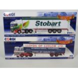 Two Corgi Special Edition Die Cast 1:50 Scale model Articulated lorries from the 'Hauliers of Renown