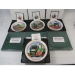 Seven Eddie Stobart Collection plates by Atlas. Three still sealed in polythene. All have COA's .