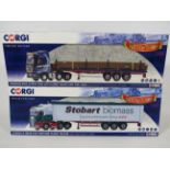 Two Corgi Special Edition Die Cast 1:50 Scale model Articulated lorries from the 'Hauliers of Renown