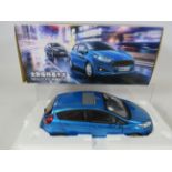 Ford Motor Company, 1:18 Scale Die Cast model of a Ford Fiesta. Original box and packaging. Ex disp