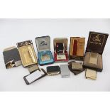 11 x Assorted Vintage COLIBRI Cigarette LIGHTERS