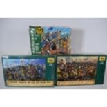 Boxes of 1:72 Scale Plastic Warriors. See photos for details.