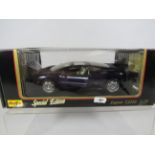 Maisto Special Edition 1:18 Scale Die Cast model of a 1992 Jaguar XJ220, Original box, no packaging