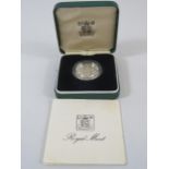 Royal Mint 1983 .925 Silver Proof Coin. With Plus Display box and COA