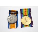 WW1 Medals Pair & Original Ribbons 38282 Pte J. H. Whitehead Cheshire Regt 636841