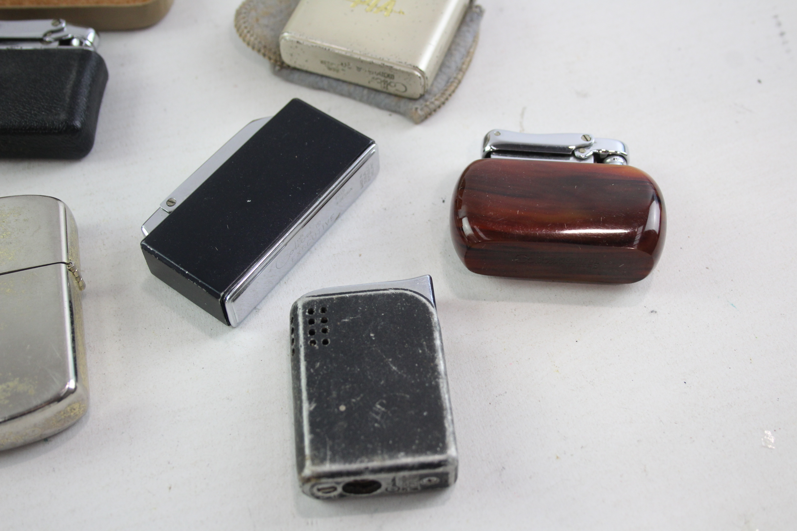 13 x Assorted Vintage COLIBRI Cigarette Lighters Inc Monopol, Boxed, Executive 696124 - Image 6 of 6