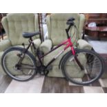 Ladies Road bicycle with six gears, lights. 24 inch wheels. Good condition see photos. S2