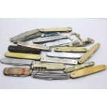 20 x Vintage Assorted Small Pocket KNIVES Inc Smokers Knives, Pen Knives Etc 573798