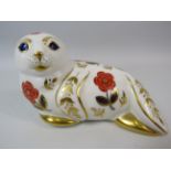 Royal Crown Derby paperweight Seal no stopper.