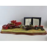 Border Fine Arts "Bringing in the Harvest" by Ray Ayres Limited edition 407 OF 850 Model B0735.