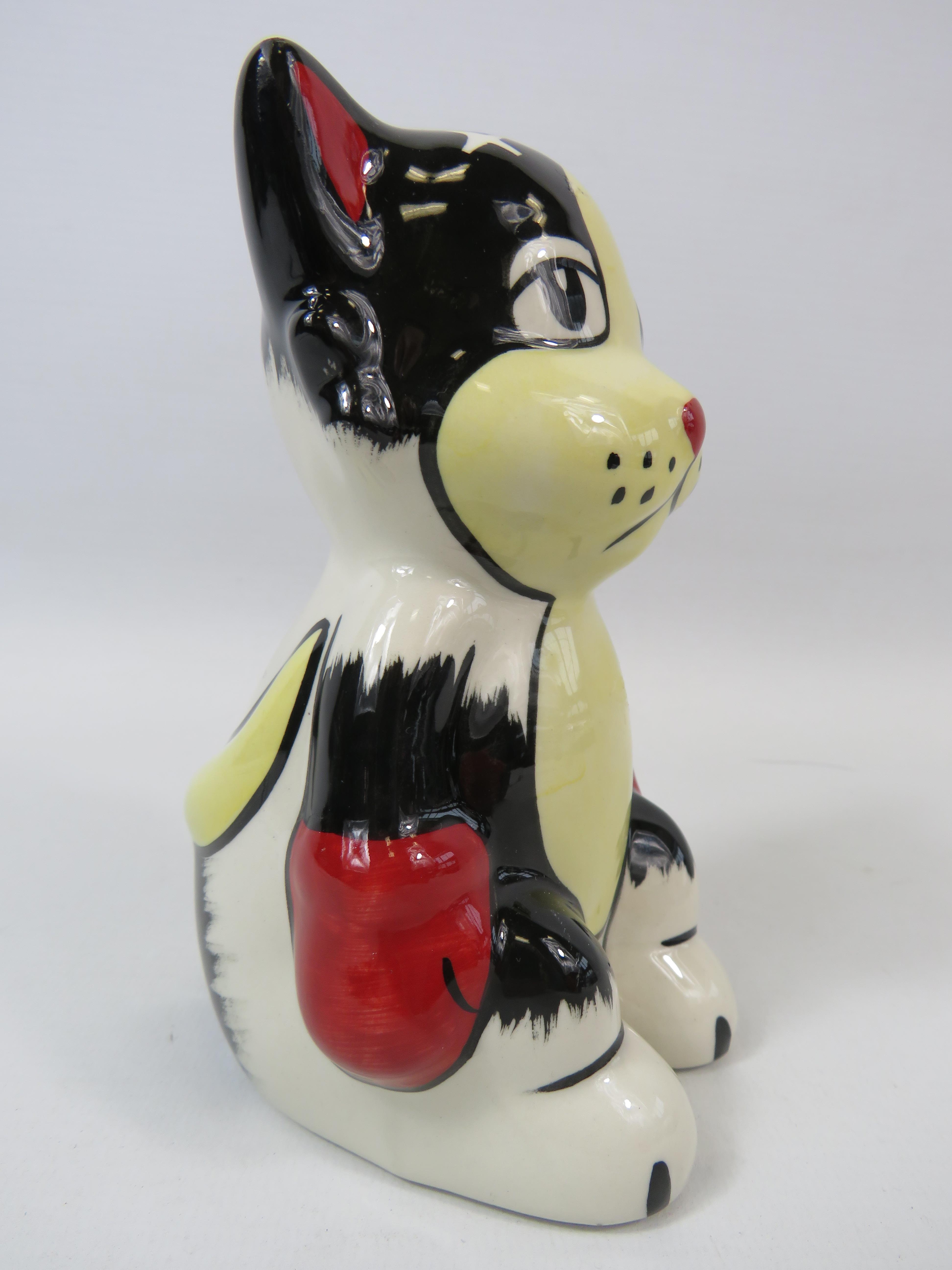 Lorna Bailey Bruiser the cat, approx 6" tall. - Image 3 of 5