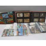 over 500 Postcards in four well presented albums. See photos.