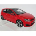 Volkswagen Lifestyle , 1:18 Scale Die Cast Model of a Golf Gti. Original Box and packaging in Ex Dis