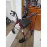 Mobility walker/seat. With brakes , Excellent condition. See photos. S2