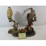 Country Artists limited edition figurine, Windhover by David Ivey 158/350 CA448 . 2 very minor