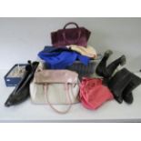 Large selection of Escarda, and Jaeger clothes, ladies handbags and designer shoes.