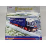 Corgi 1:50 Scale Die Cast model boxed set from the 'Hauliers of Renown' Malcolms Logistics Boxed se