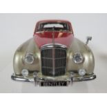 Minichamps 1:18 Scale Die Cast Model of a 1954 Bentley S2 in Red and Silver. Original Box and Packag