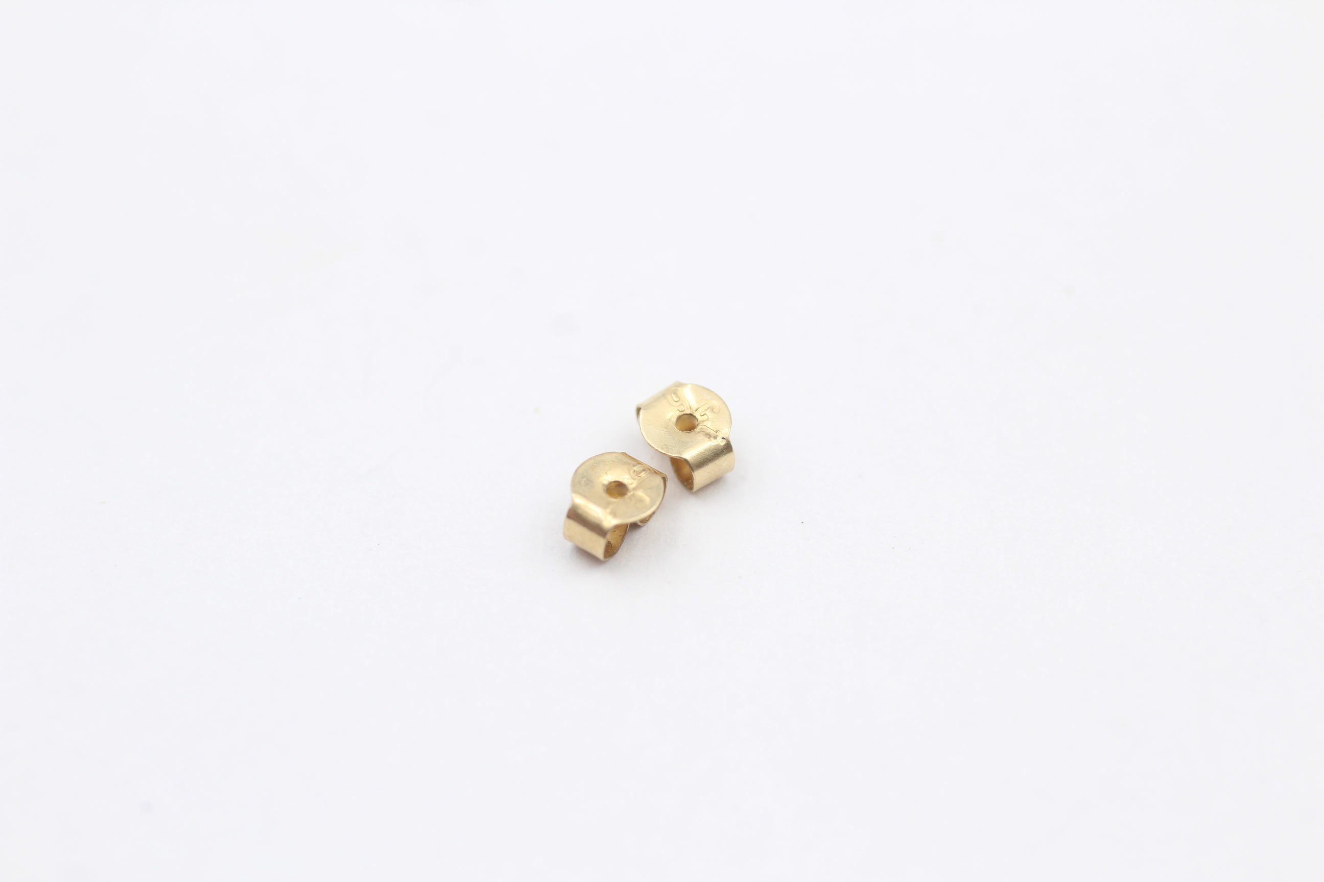 9ct Gold Pig Stud Earrings - Image 4 of 4