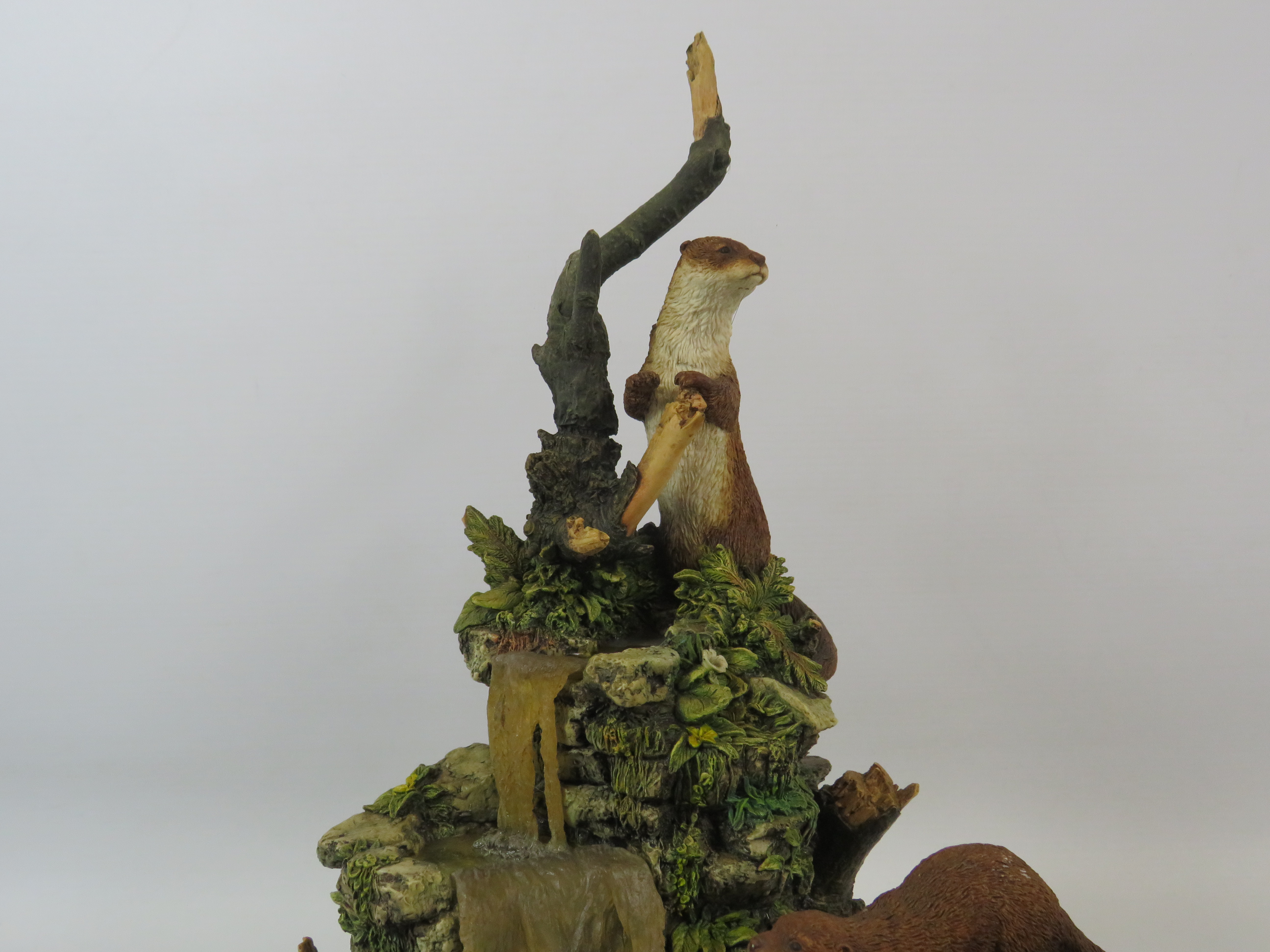 Country Artists "Otter Haven" Limted edition sculpture. 13.5" tall. - Image 3 of 4